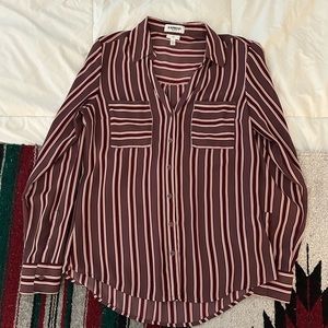 Striped Express Portofino shirt, slim fit, size S